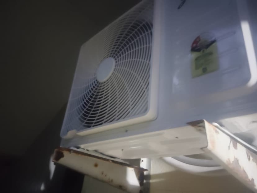 AC unit installation
