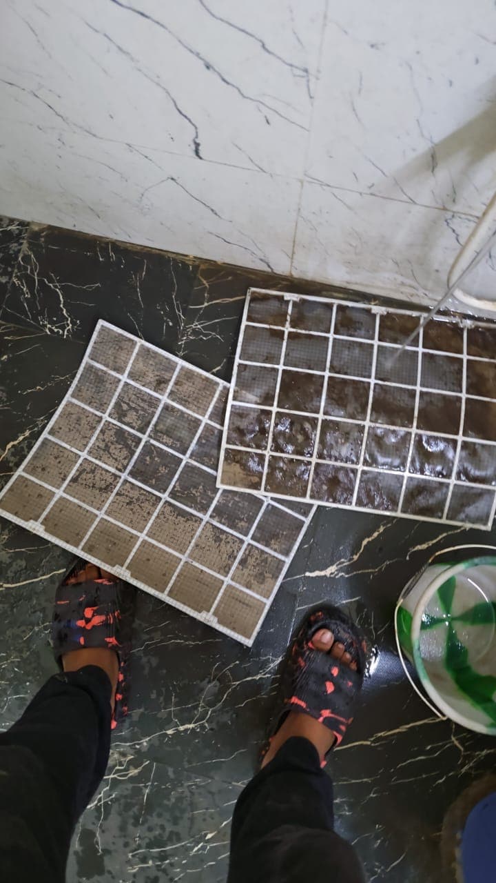 Electrical panel cleaning